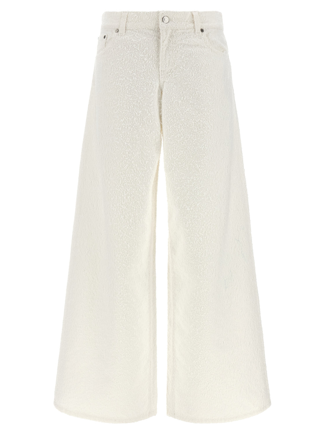 White Cotton Jeans Denim