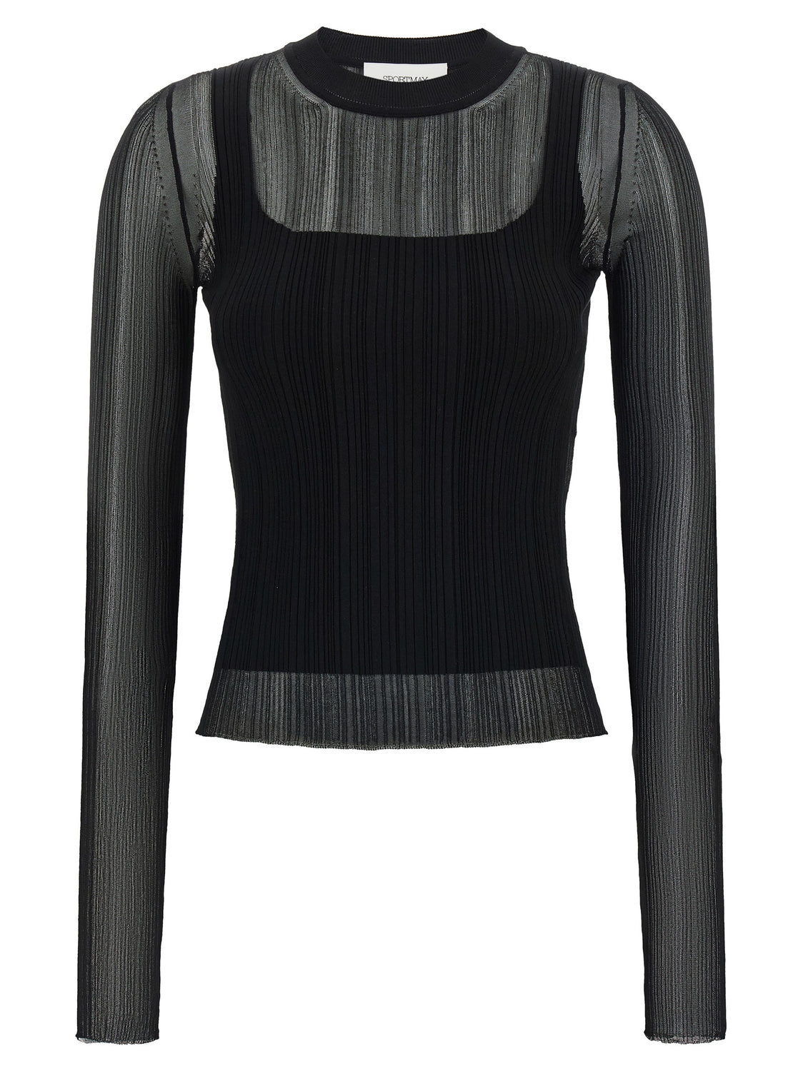 Black Viscose Cardigan