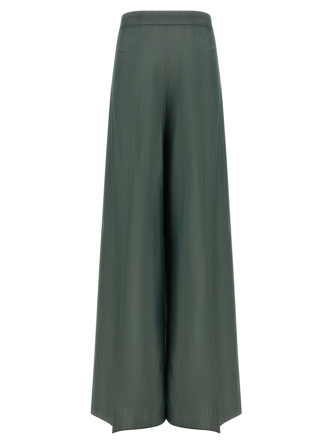Bicolor Virgin Wool Casual Pants