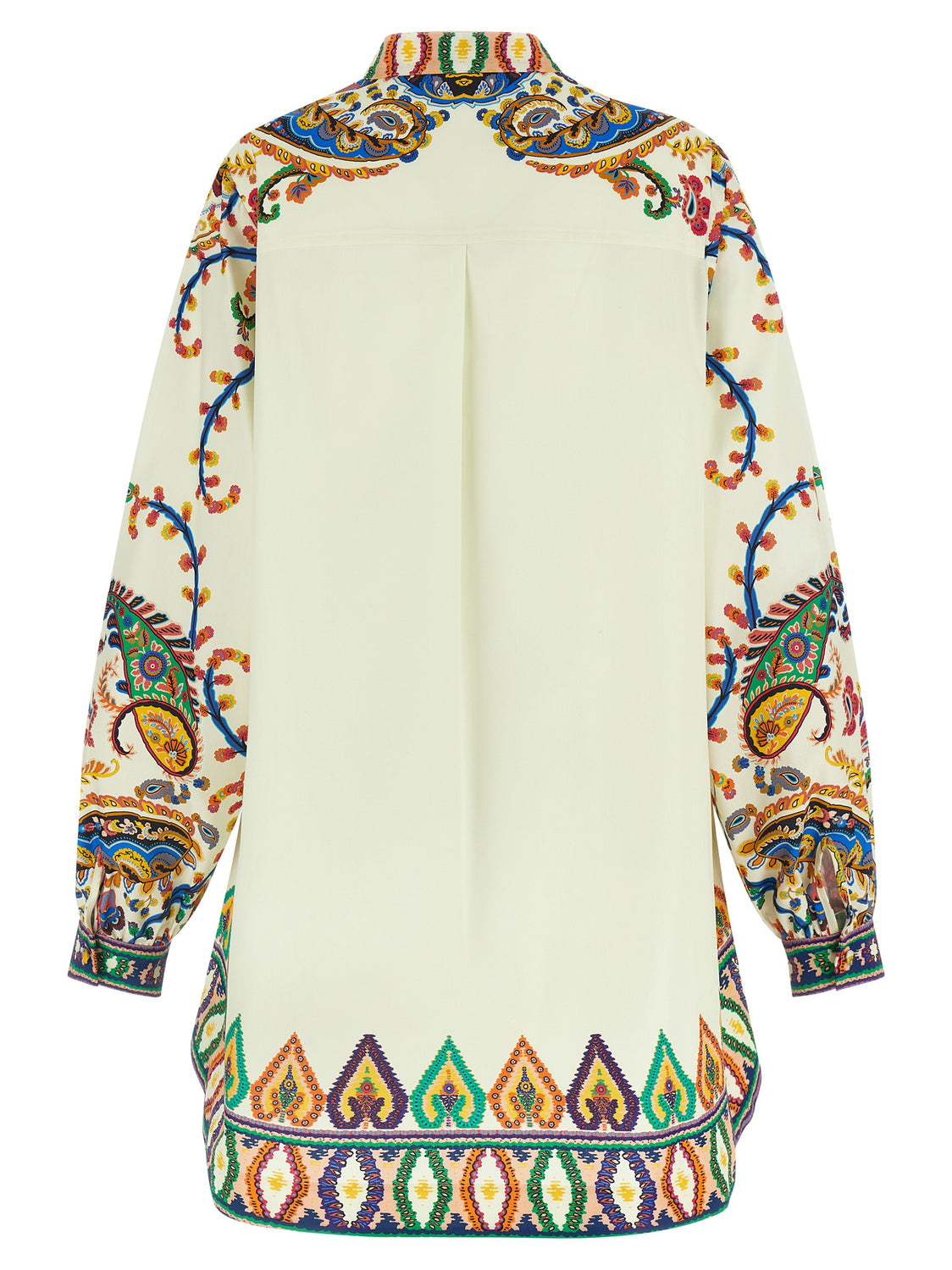 Multicolor Cotton Short Dress