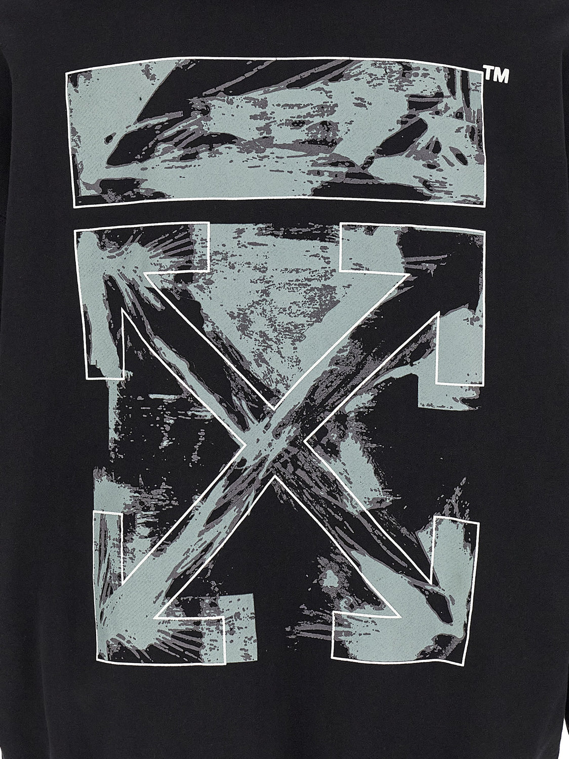 Black Cotton Sweatshirt