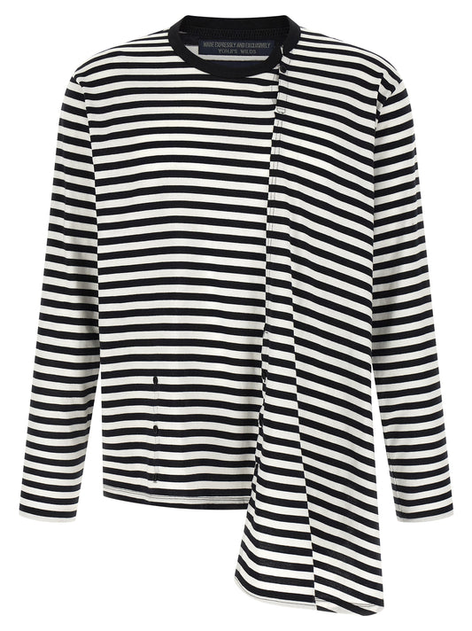 Bicolor Cotton Cardigan