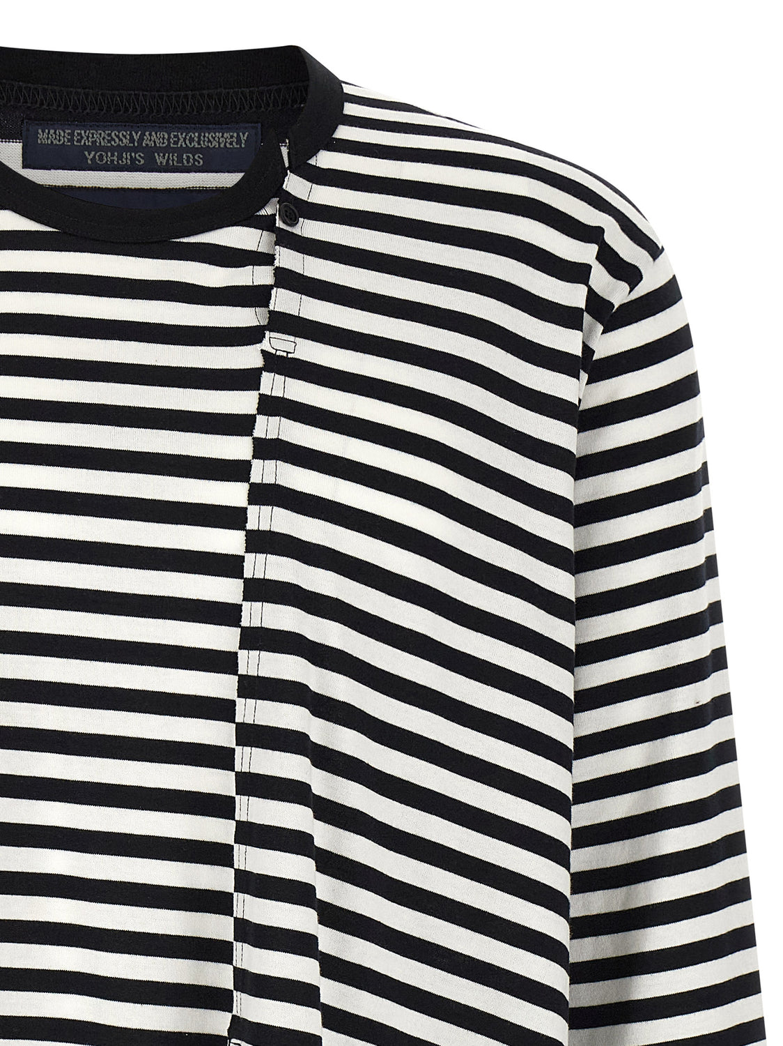 Bicolor Cotton Cardigan