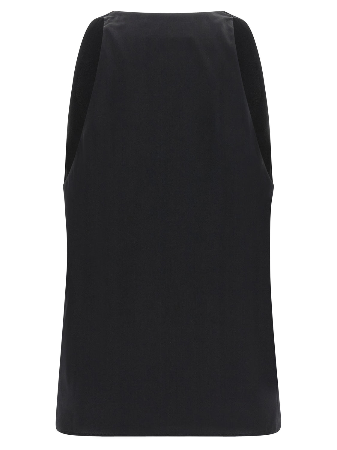 Black Silk Tank Tops
