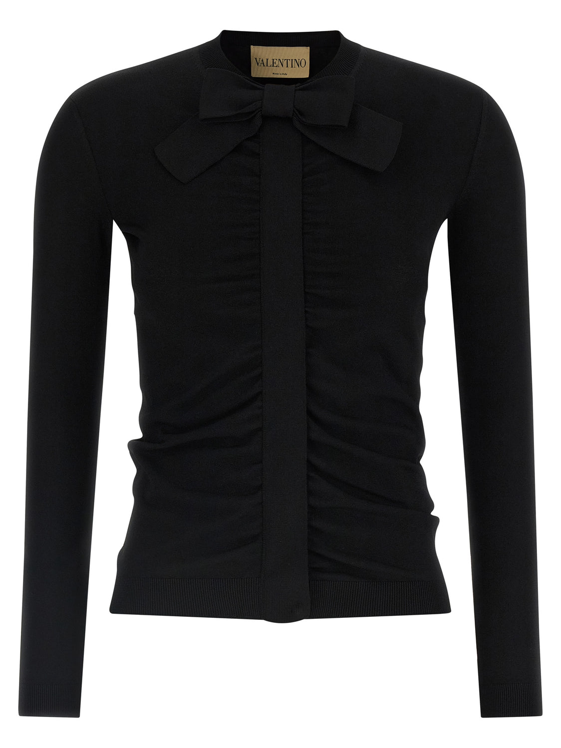 Black Viscose Cardigan