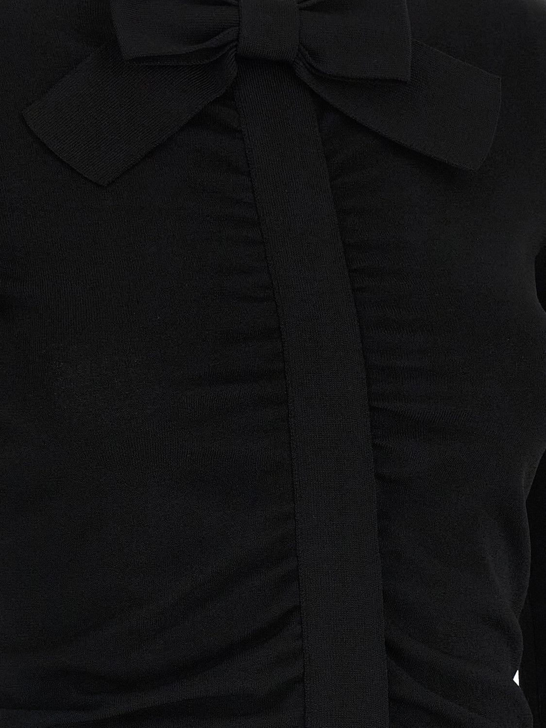 Black Viscose Cardigan