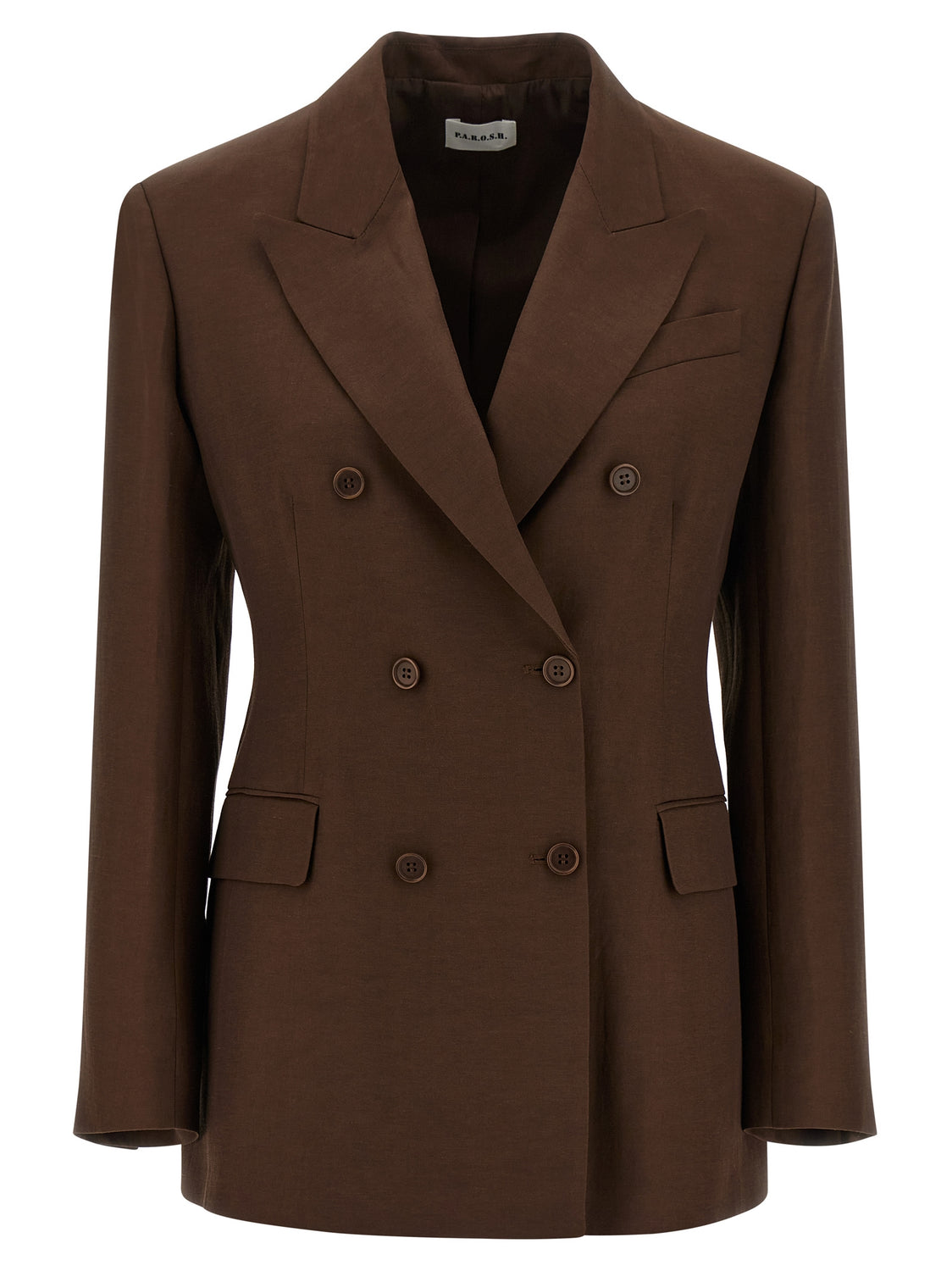 Brown Viscose Blazer