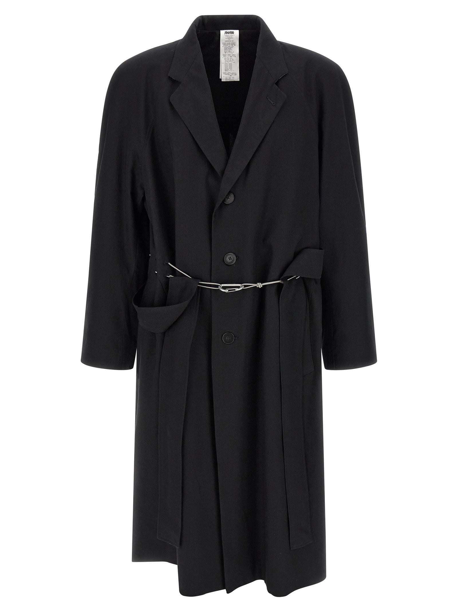 Black Cotton Coat