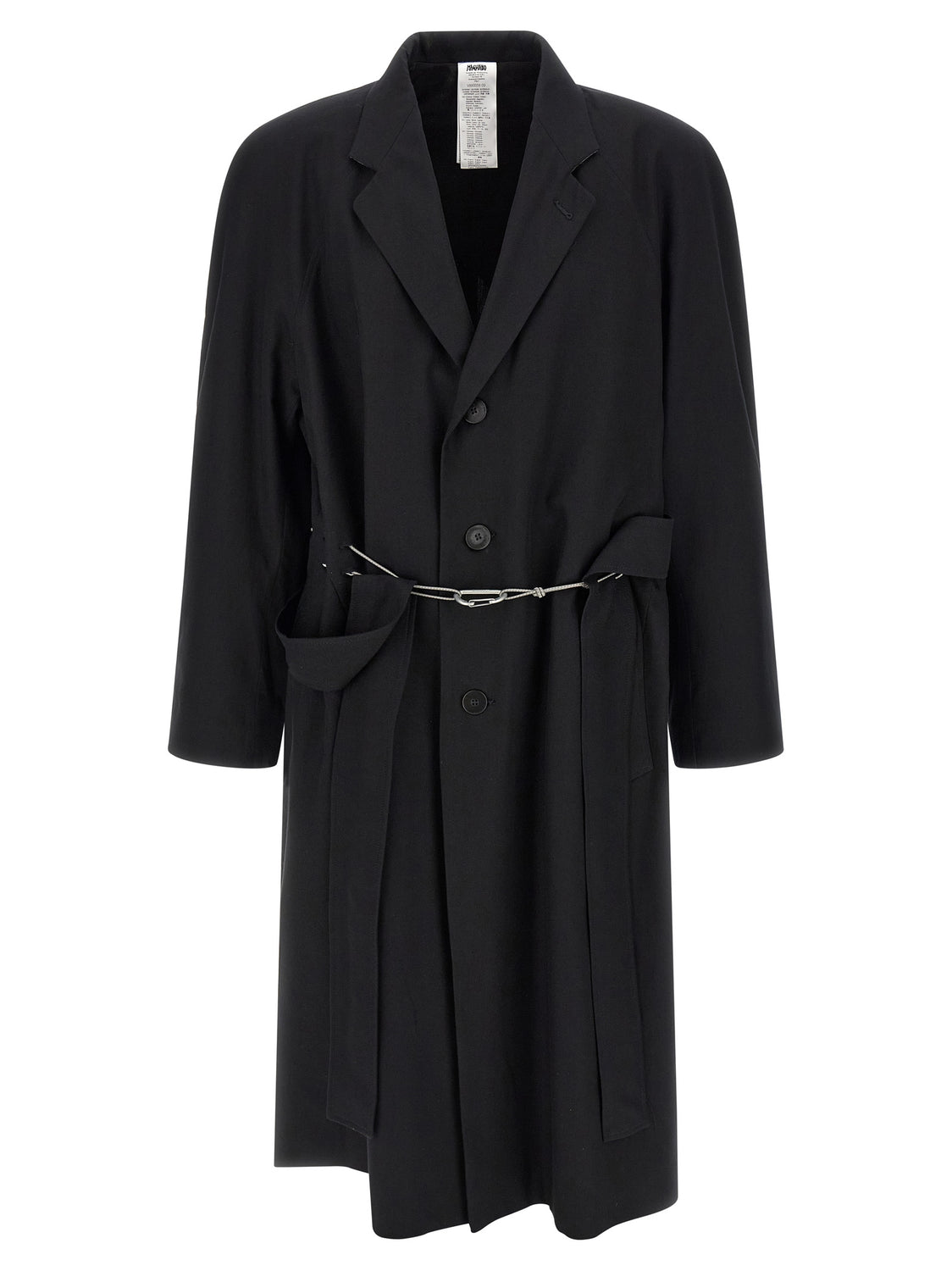 Black Cotton Coat