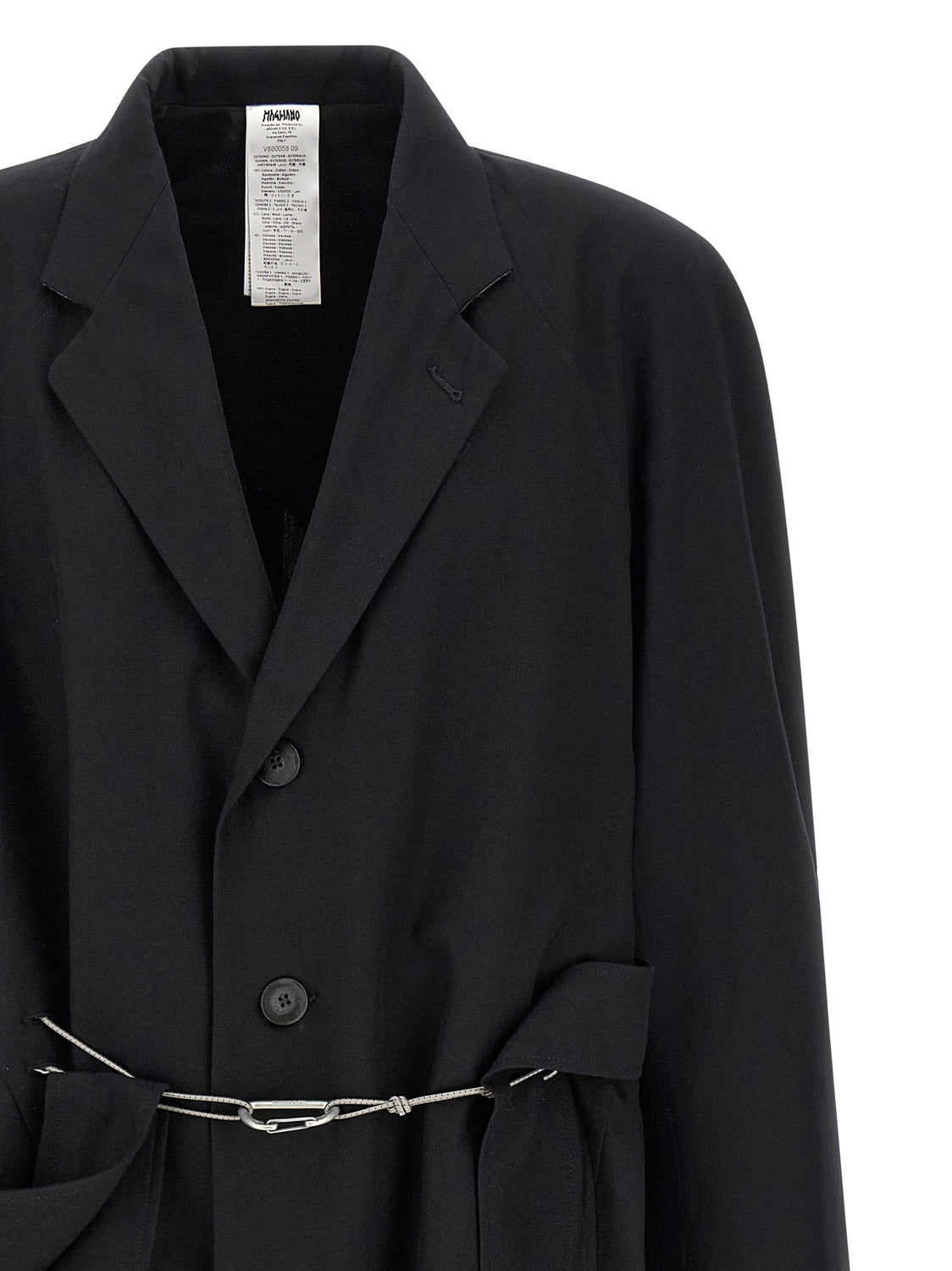 Black Cotton Coat