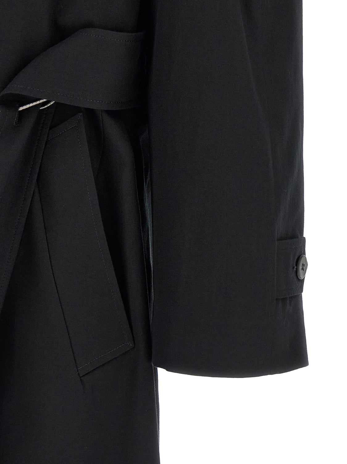 Black Cotton Coat