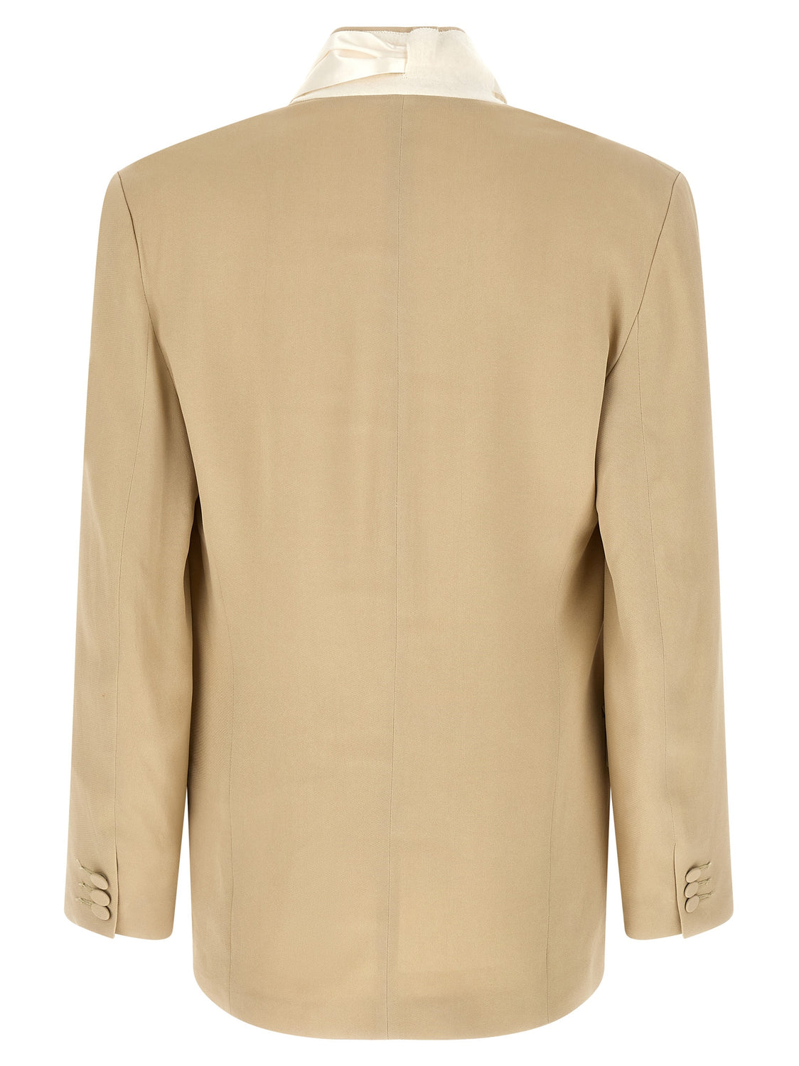 Beige Viscose Blazer