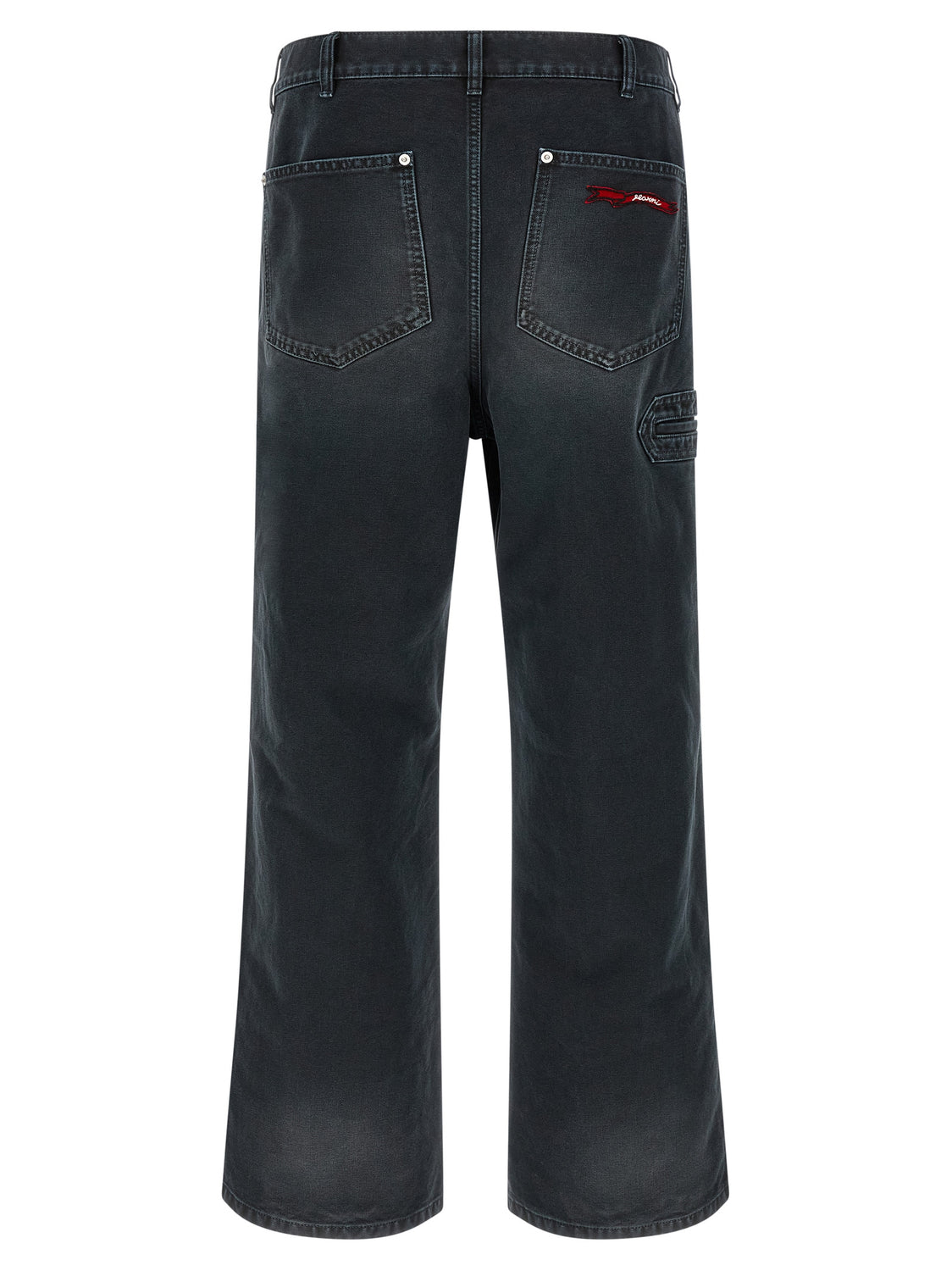 Black Cotton Jeans Denim