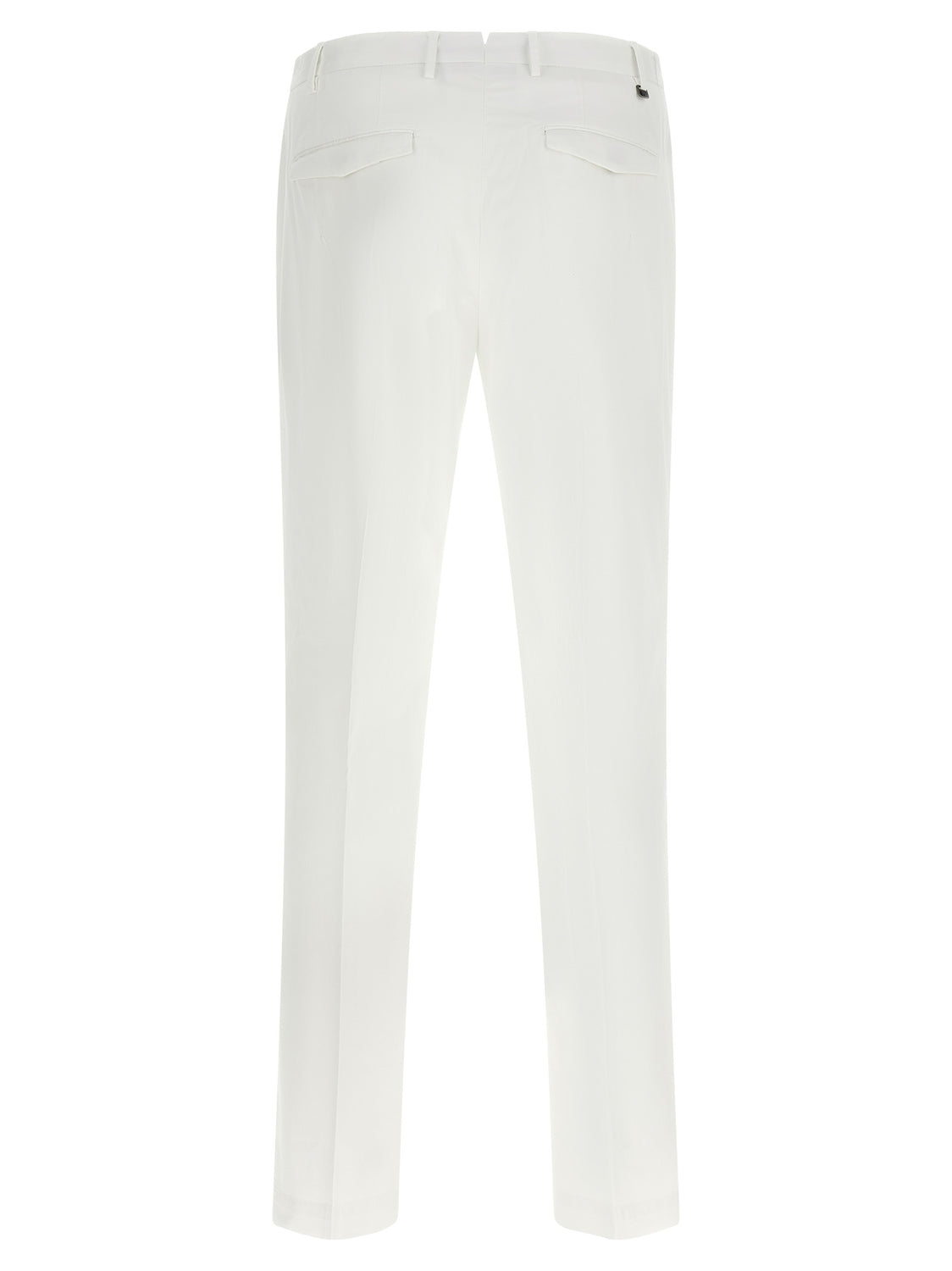 White Cotton Dress Pants