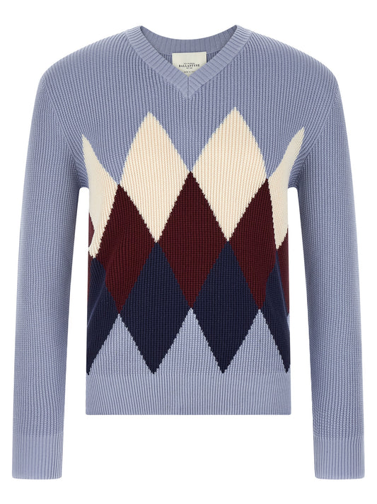 Blue Cotton Cardigan