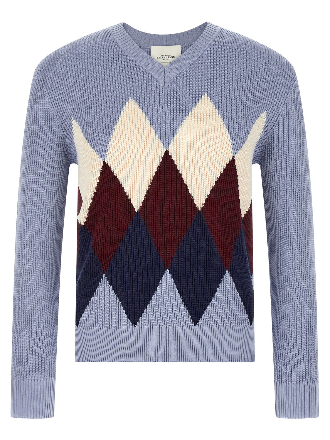 Blue Cotton Cardigan