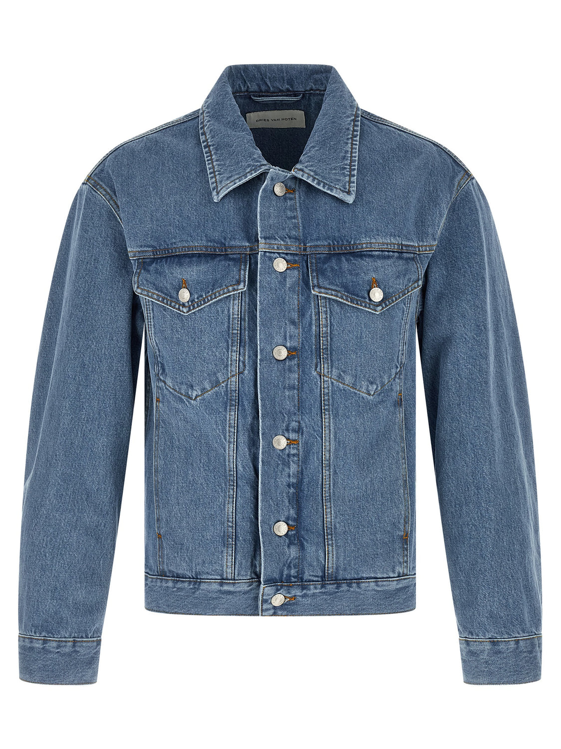 Blue Cotton Denim Jacket