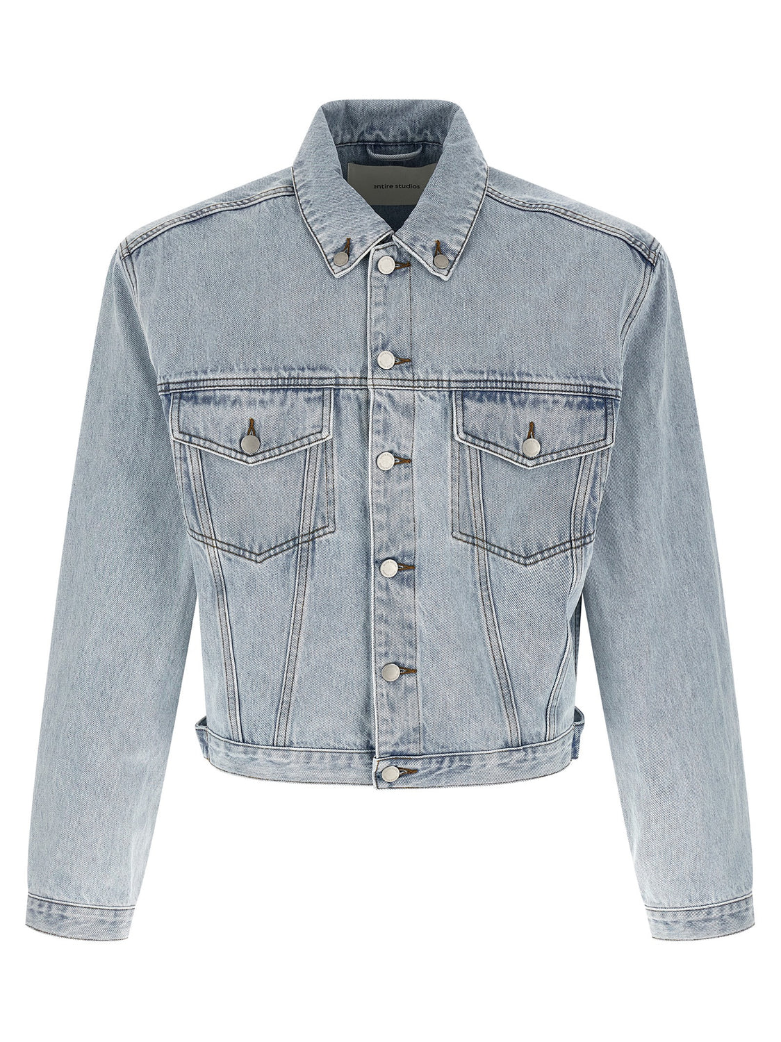 Blue Cotton Denim Jacket
