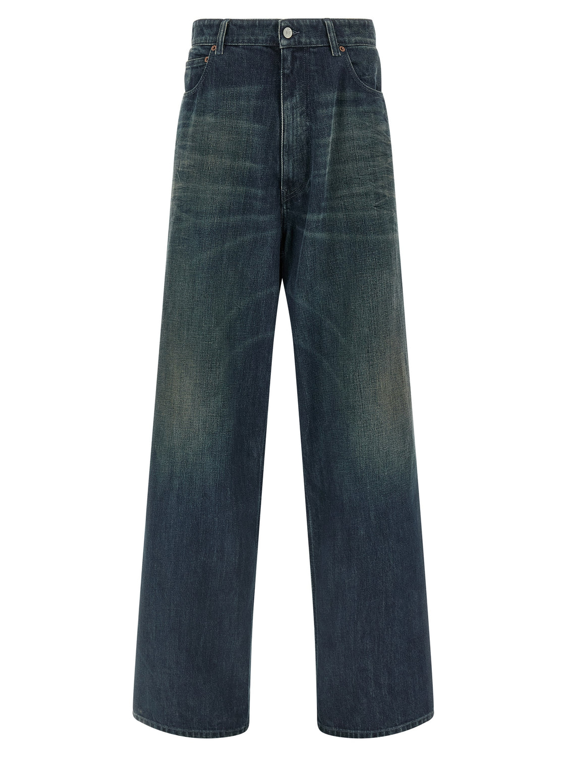 Blue Cotton Jeans Denim