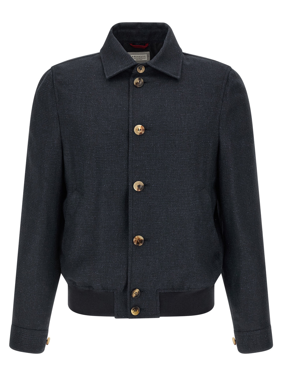 Blue Sisal Biker Jacket