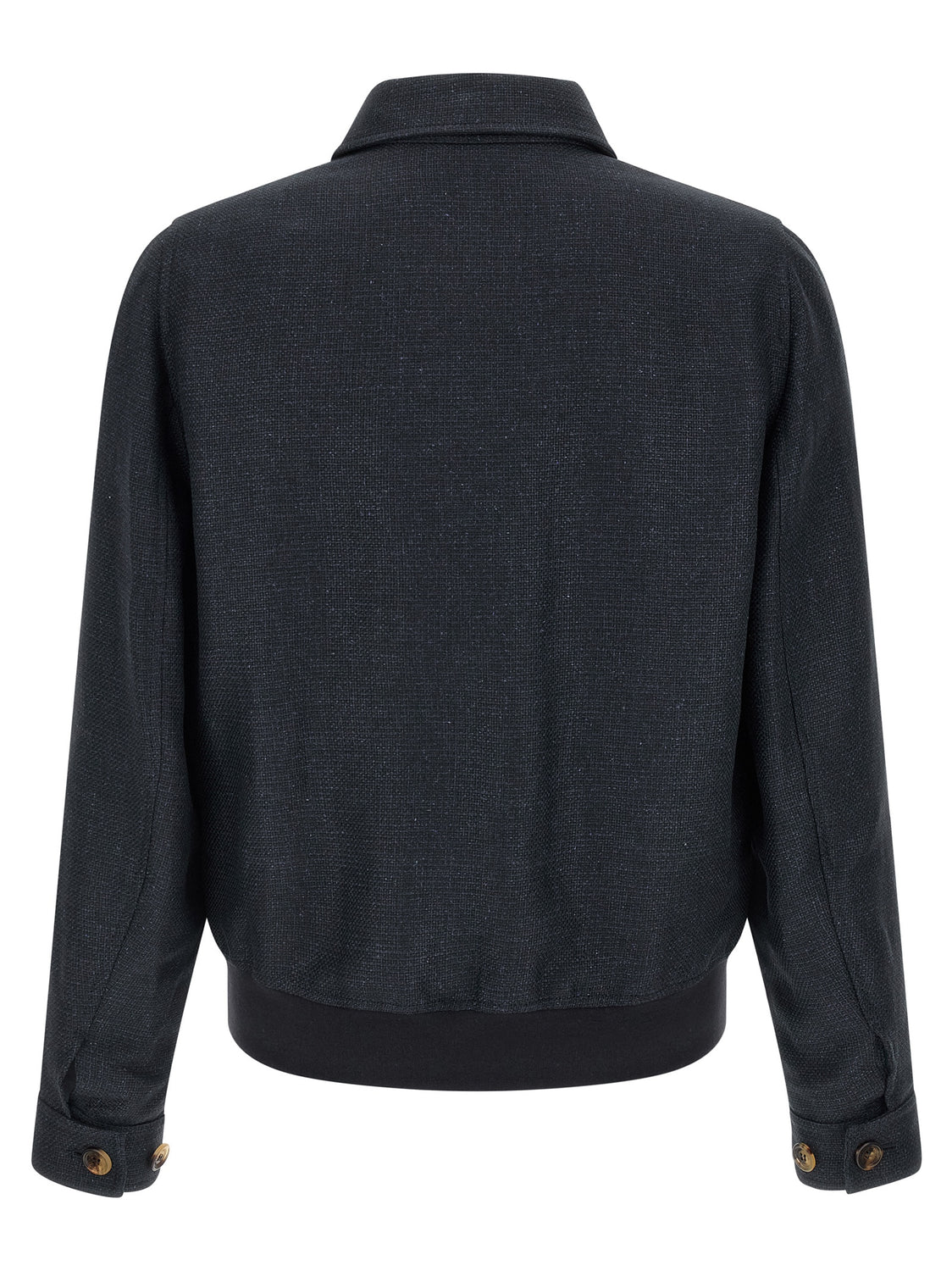 Blue Sisal Biker Jacket