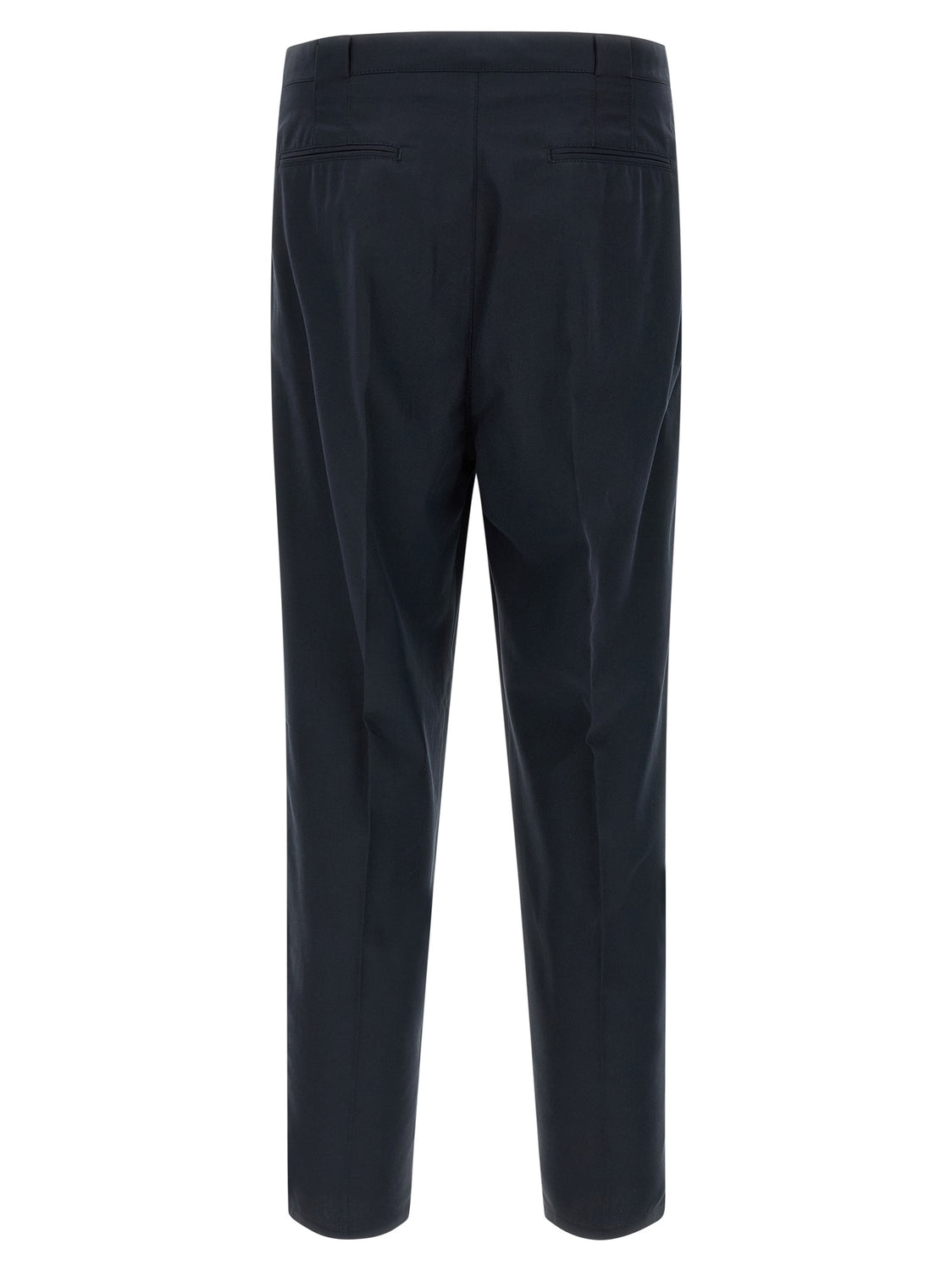 Blue Cotton Chino Pants