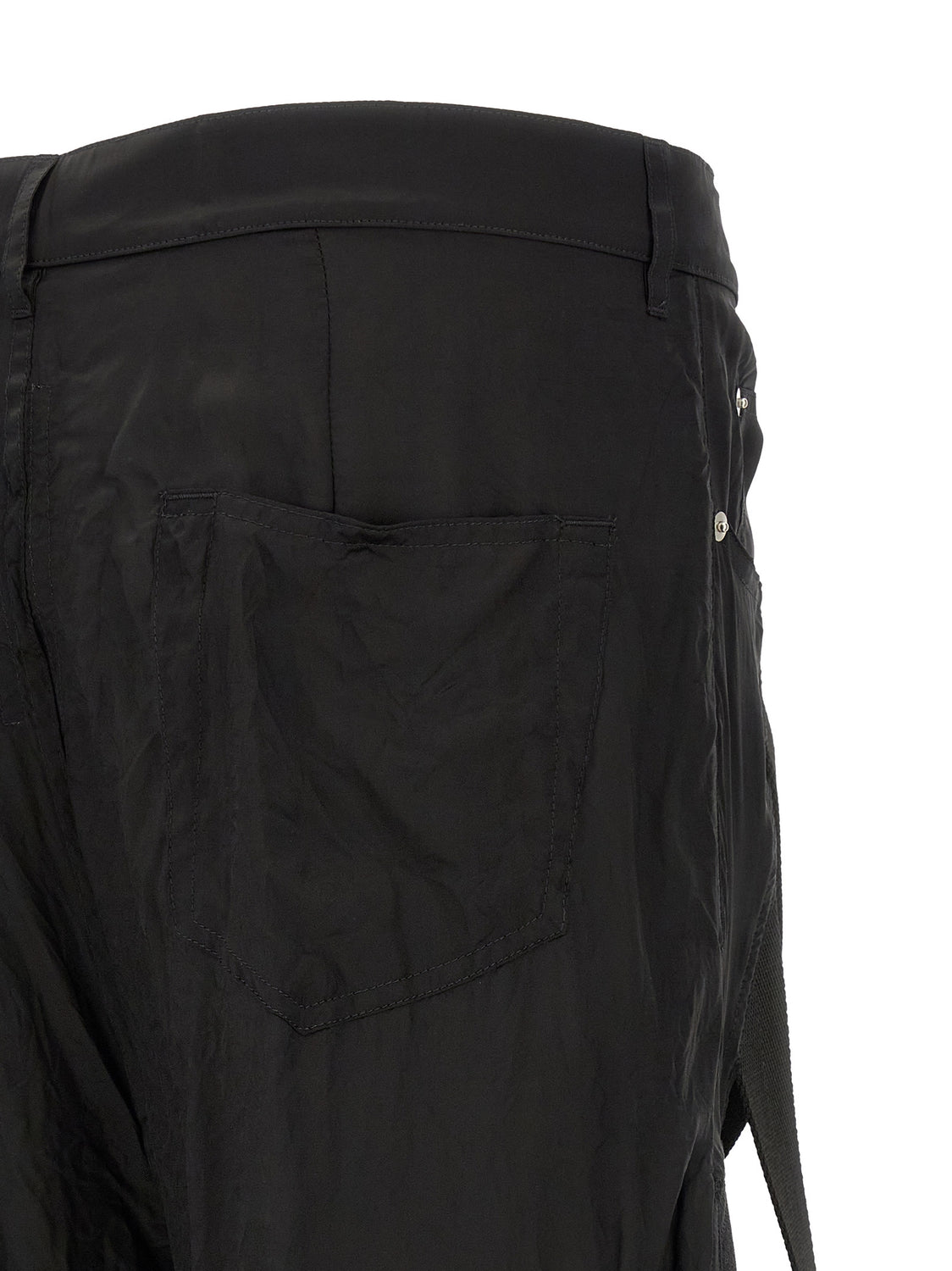 Black Copper Flared Pants