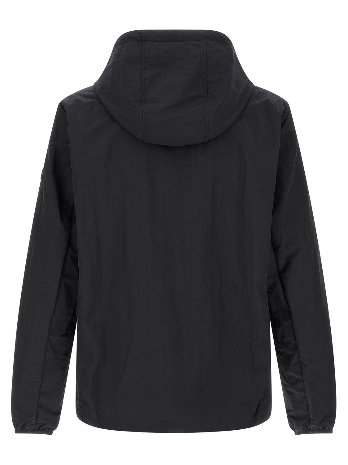 Black Nylon Shell Jacket