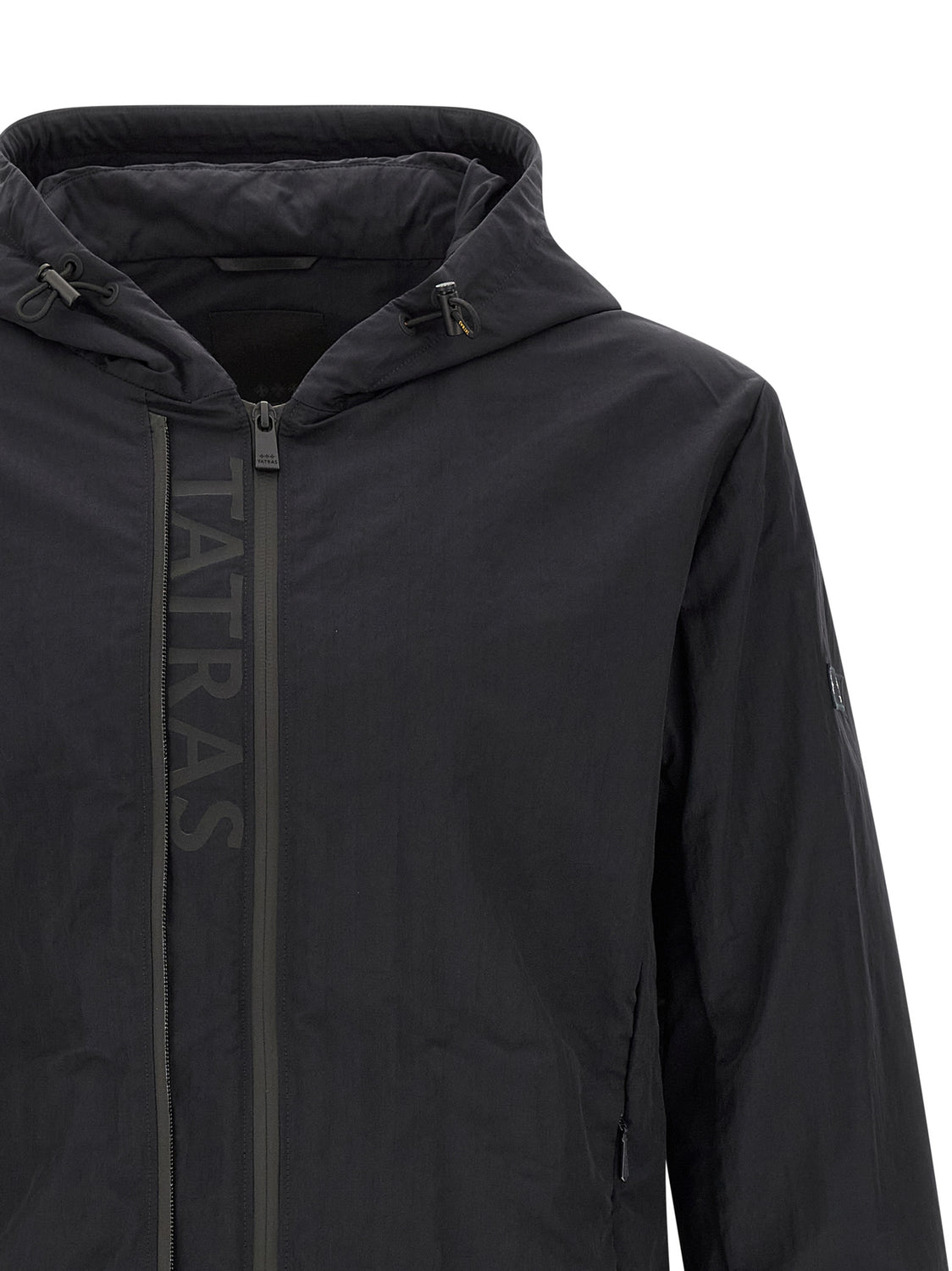 Black Nylon Shell Jacket