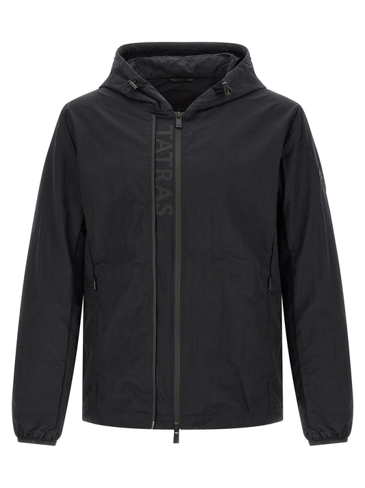 Blue Nylon Shell Jacket