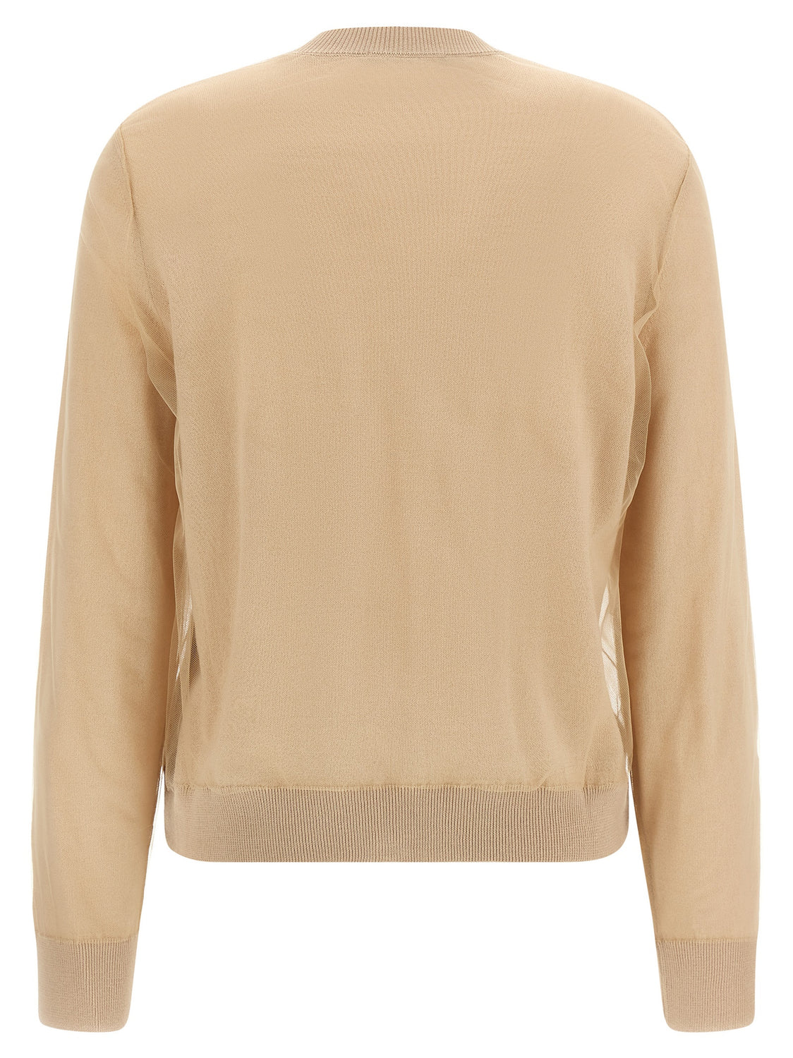 Brown Virgin Wool Cardigan