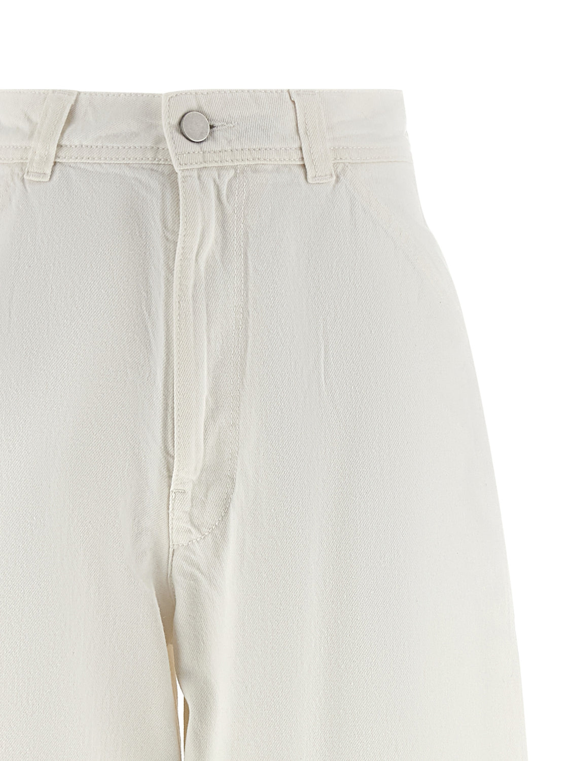 White Cotton Jeans Denim