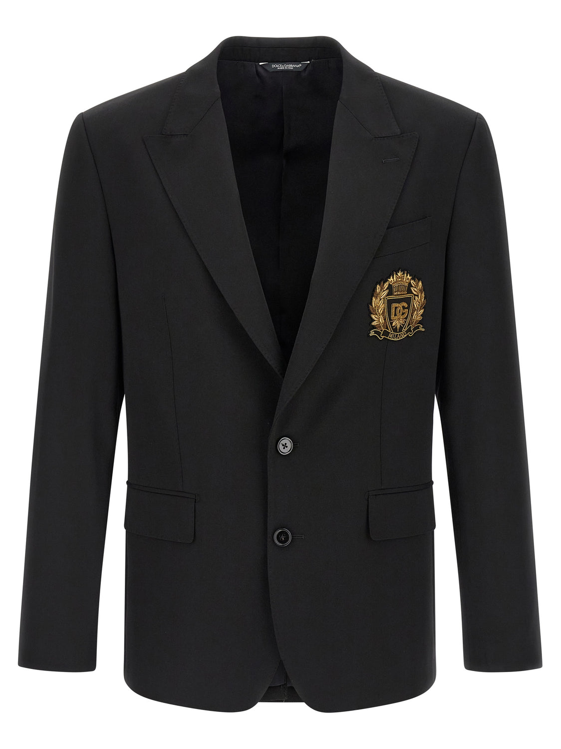 Black Virgin Wool Blazer