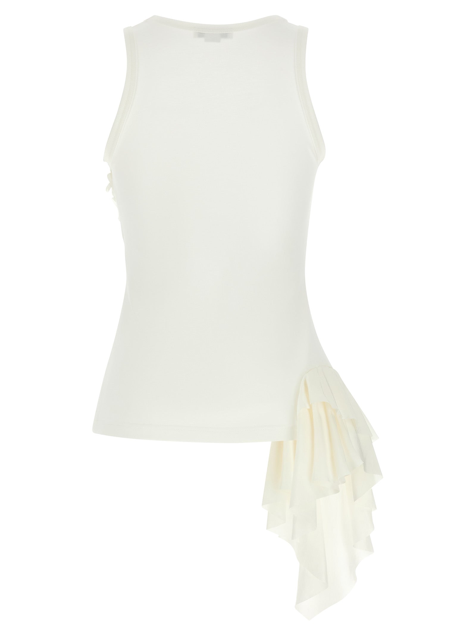 White Cotton Tank Tops