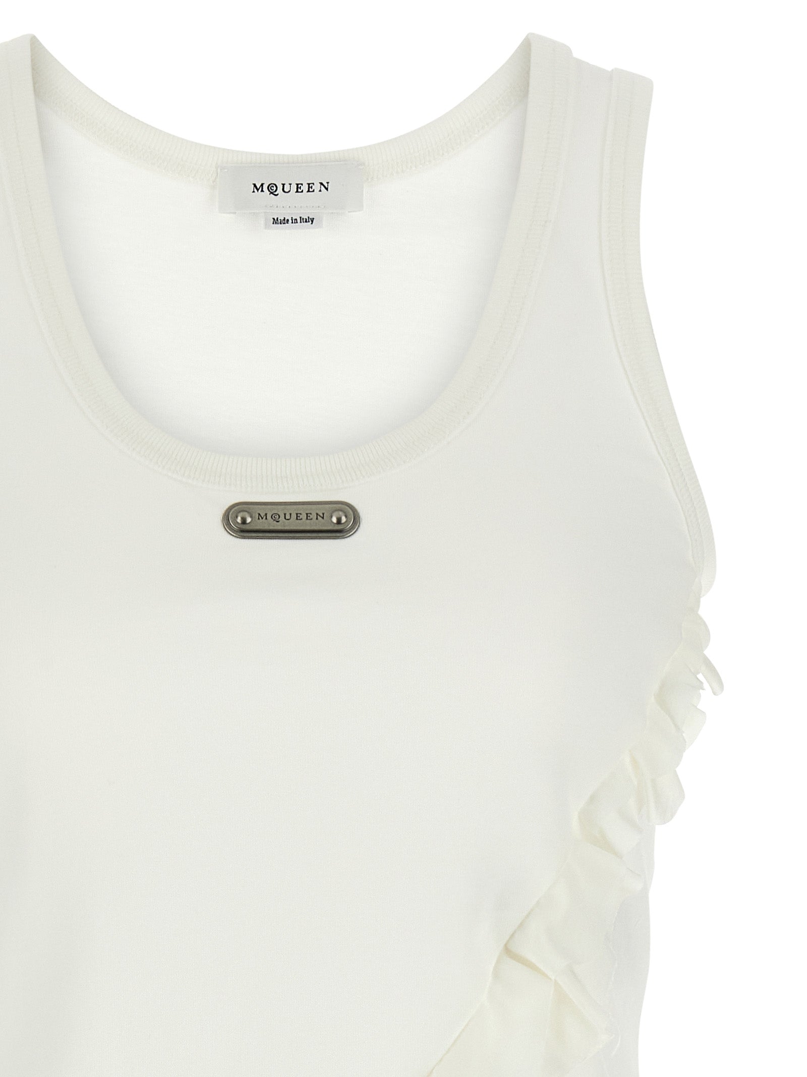 White Cotton Tank Tops