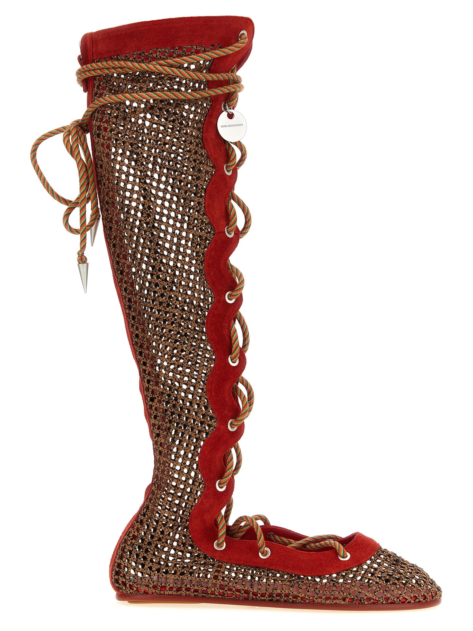 Multicolor Polyester Over The Knee