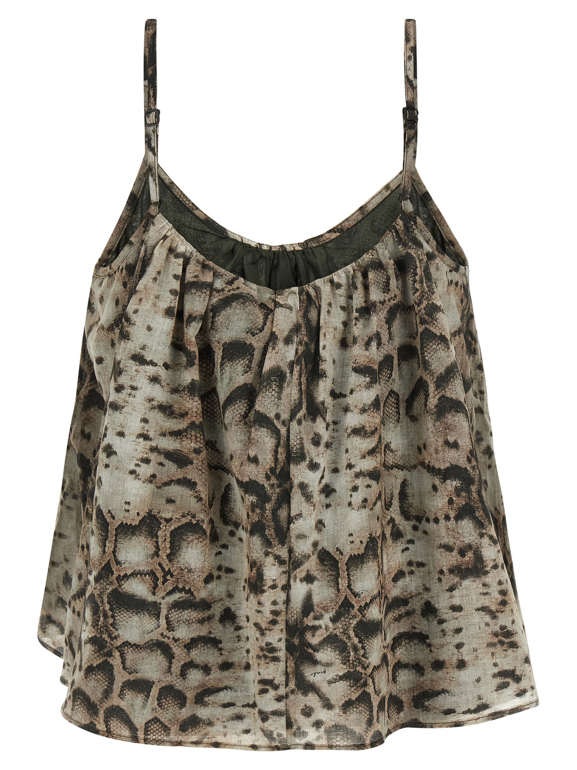 Gray Cotton Blouse
