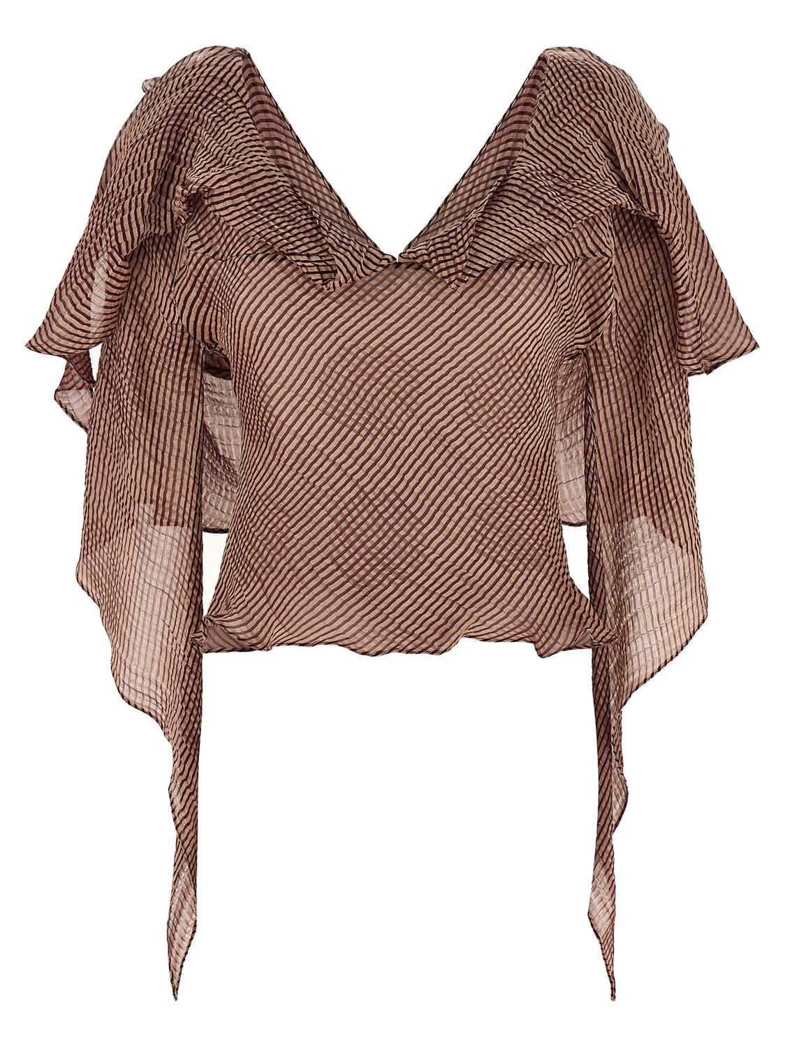 Bordeaux Linen Blouse