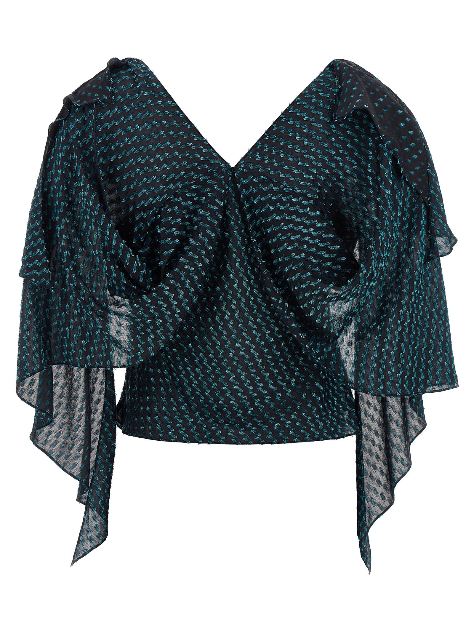 Blue Modal Blouse