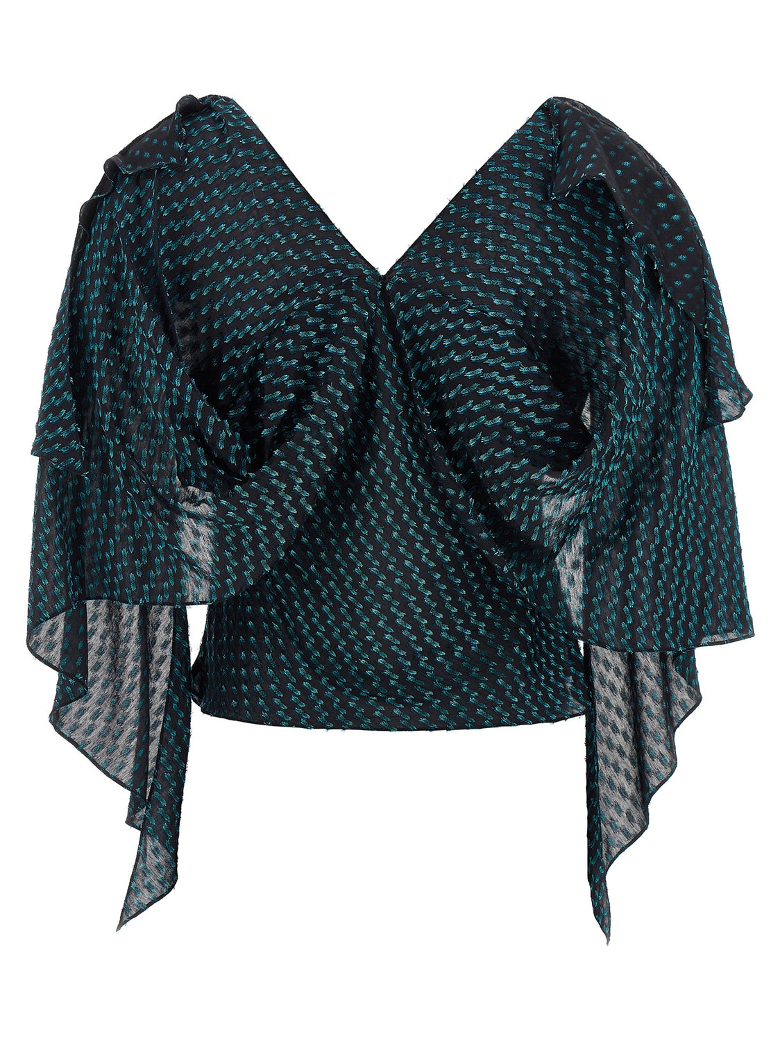 Blue Modal Blouse