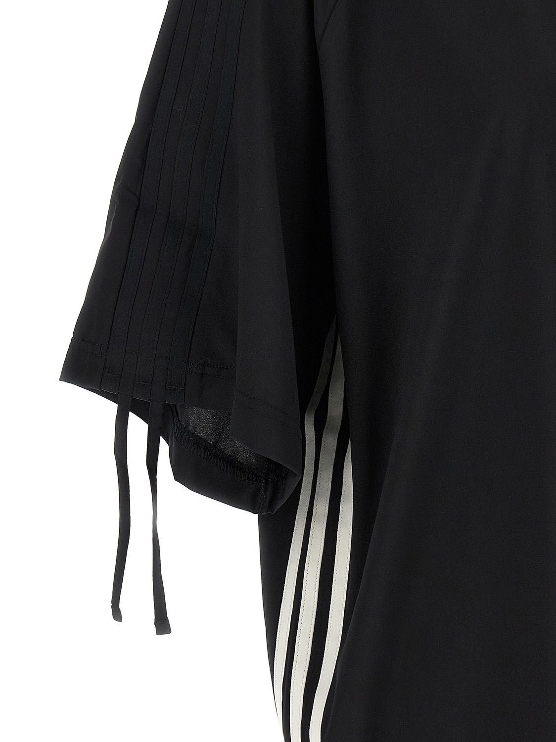 Black Polyester Short Dress