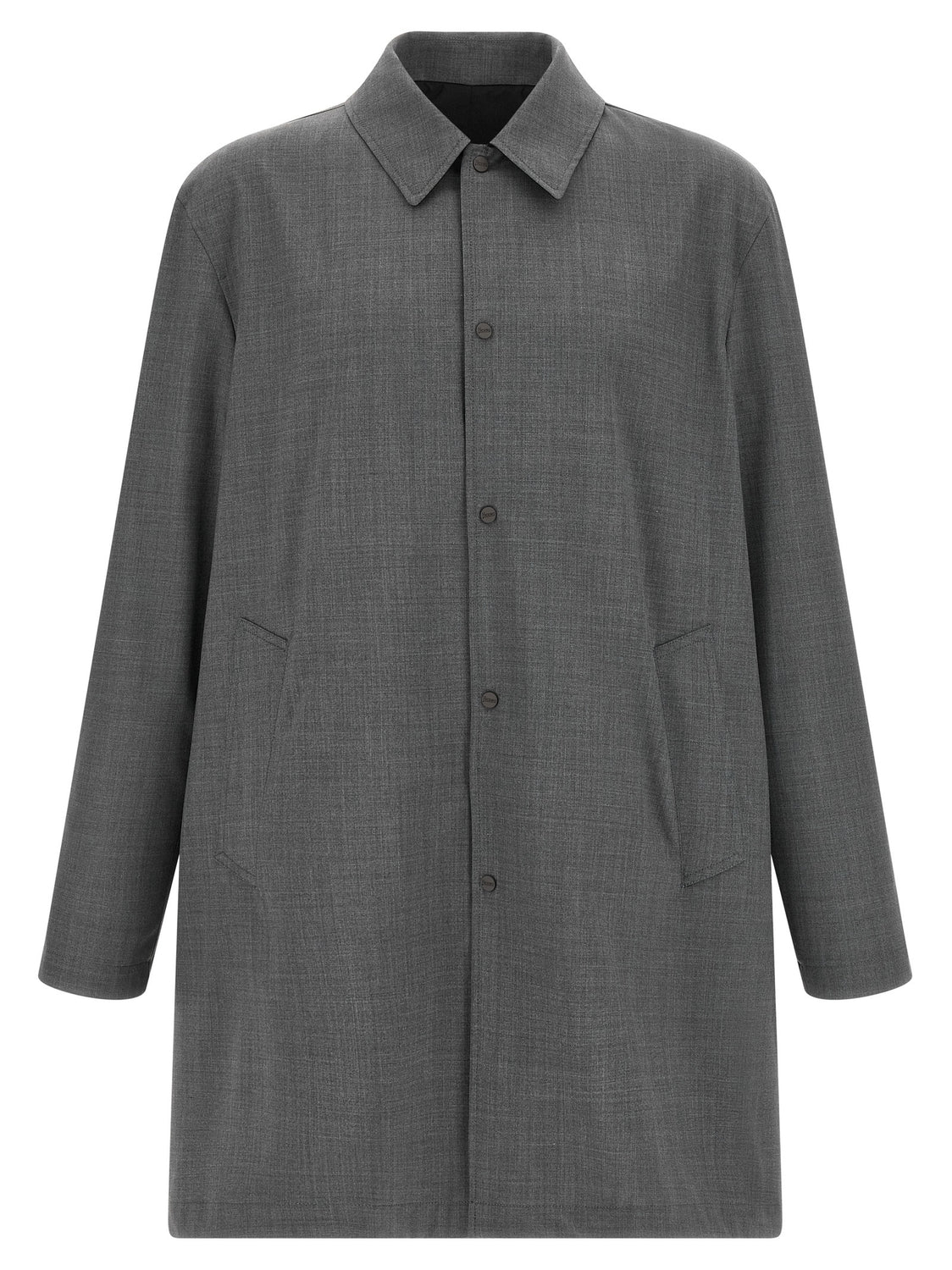 Multicolor Polyester Coat
