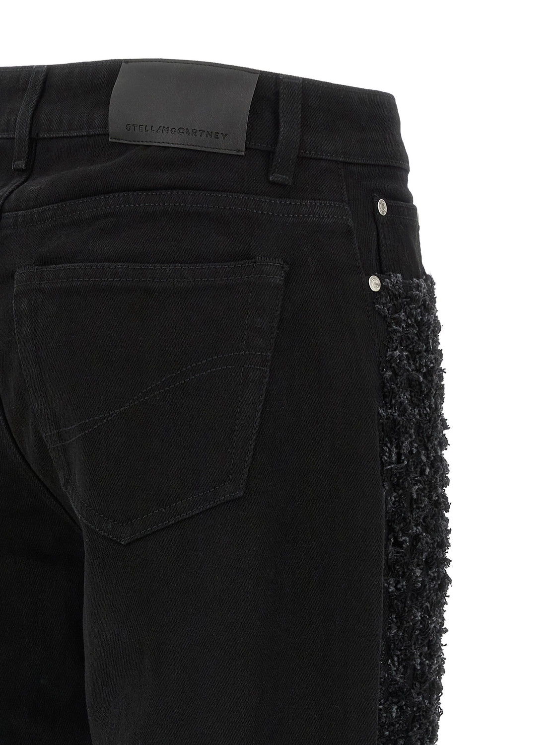 Black Cotton Jeans Denim