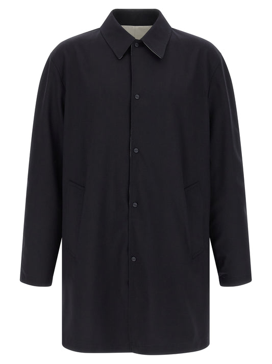 Multicolor Polyester Coat