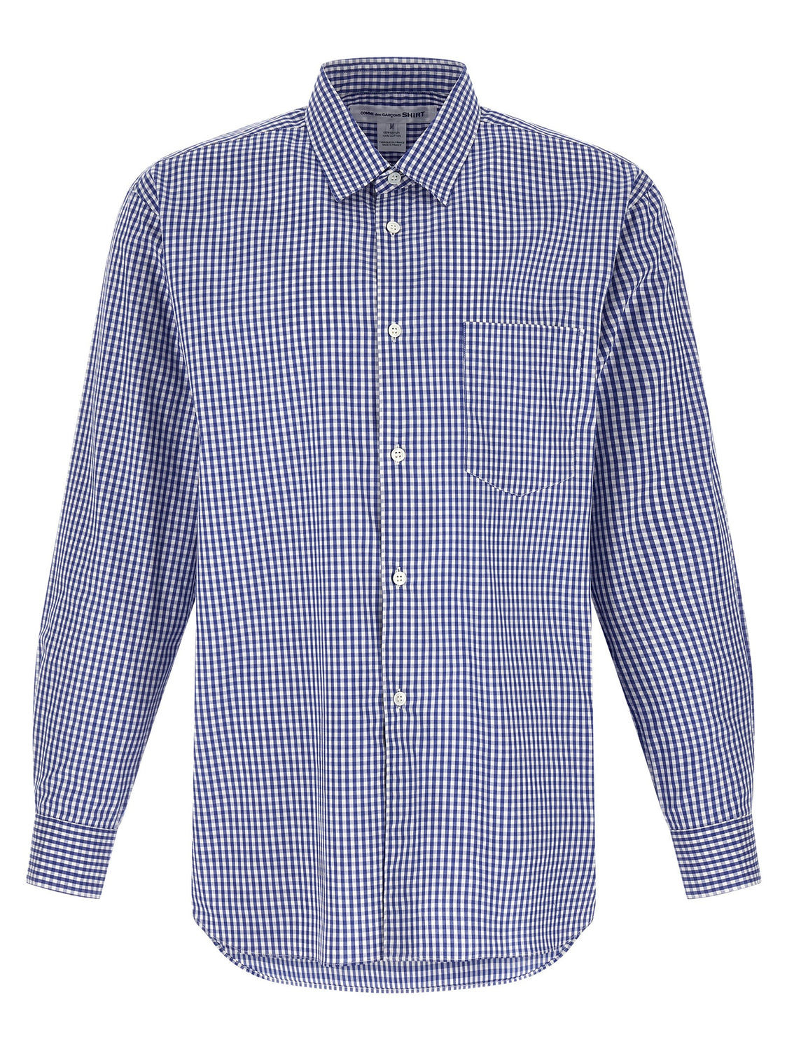 Blue Cotton Blouse