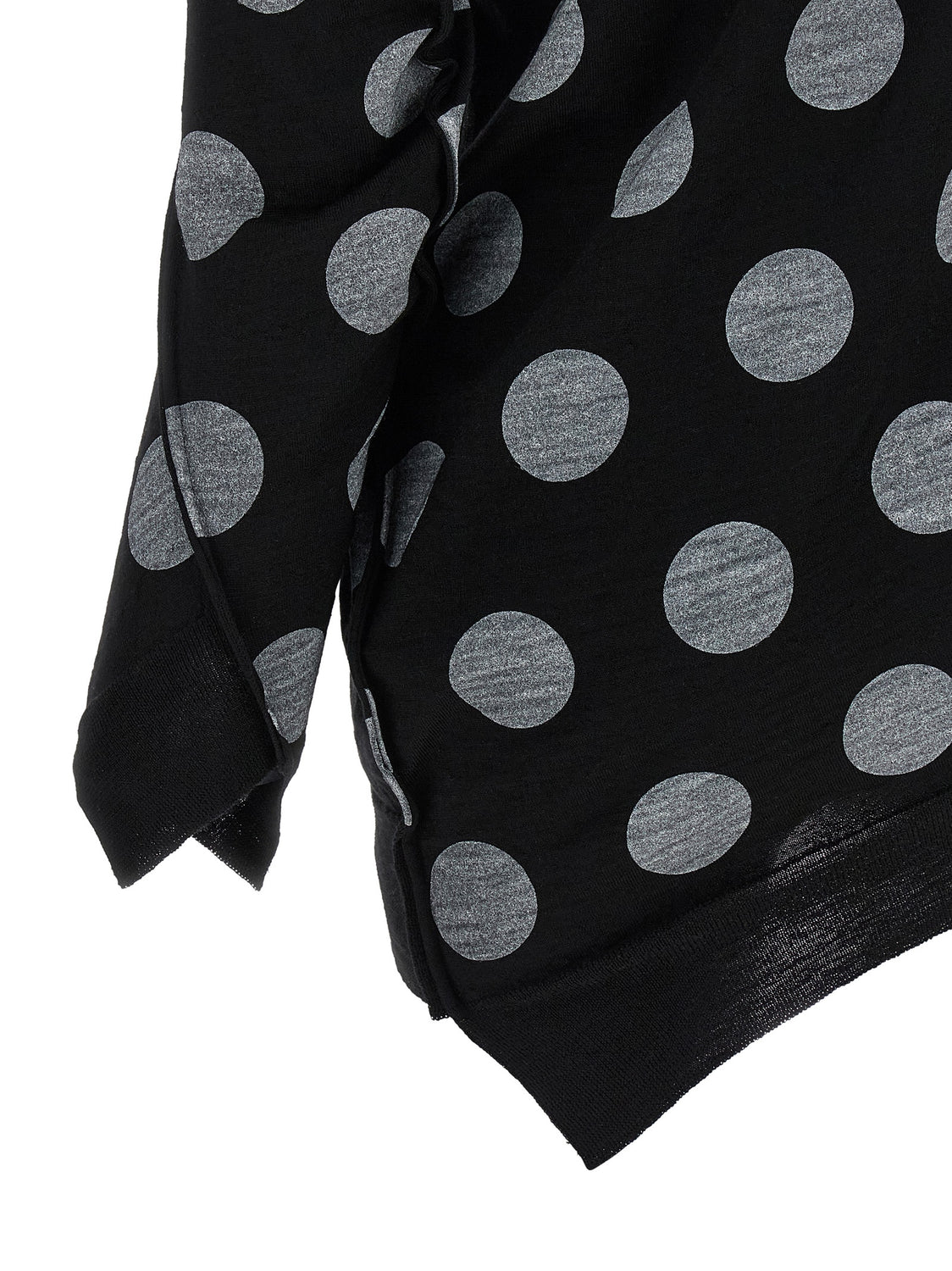 Bicolor Wool Cardigan