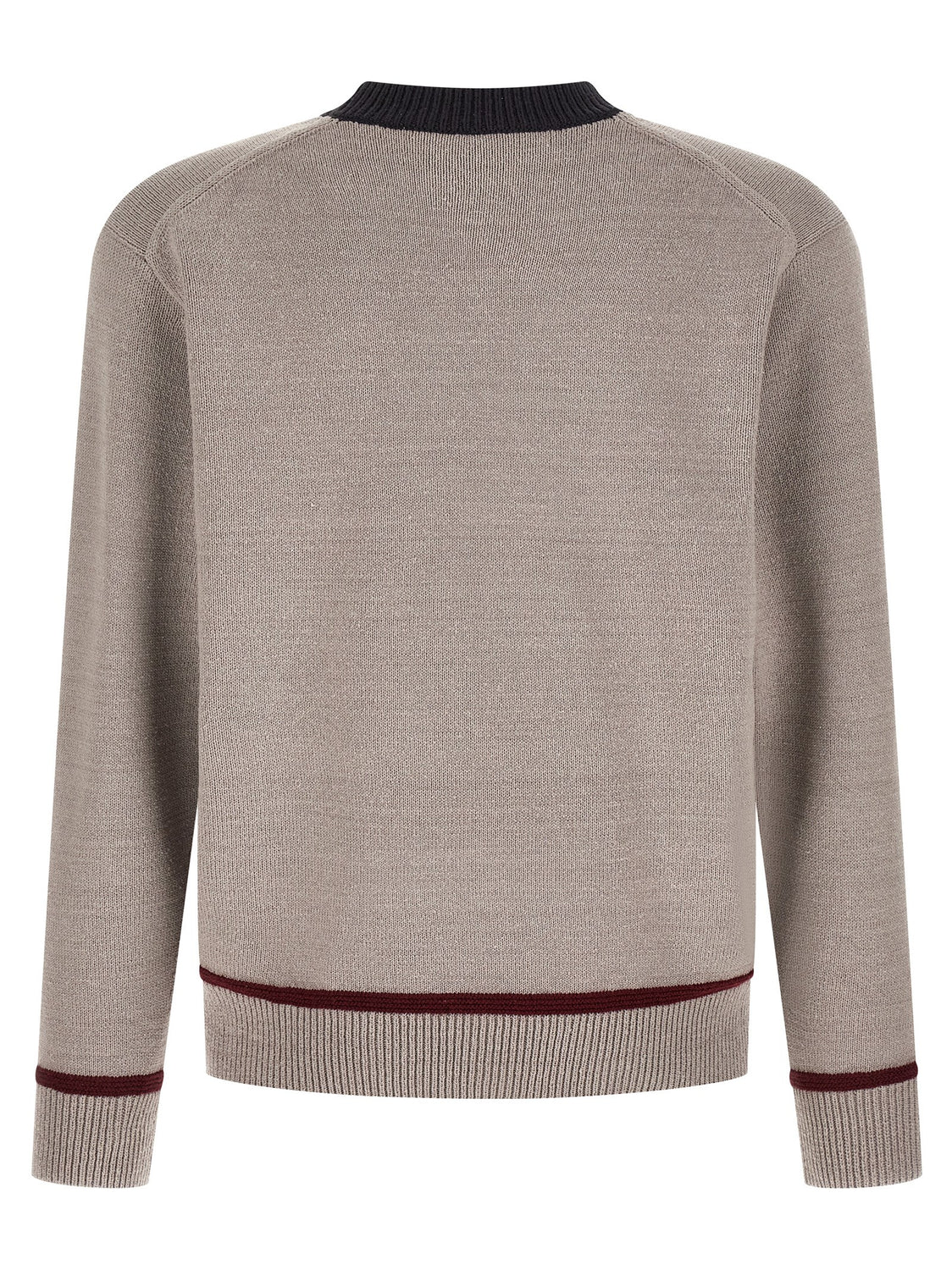 Gray Silk Cardigan