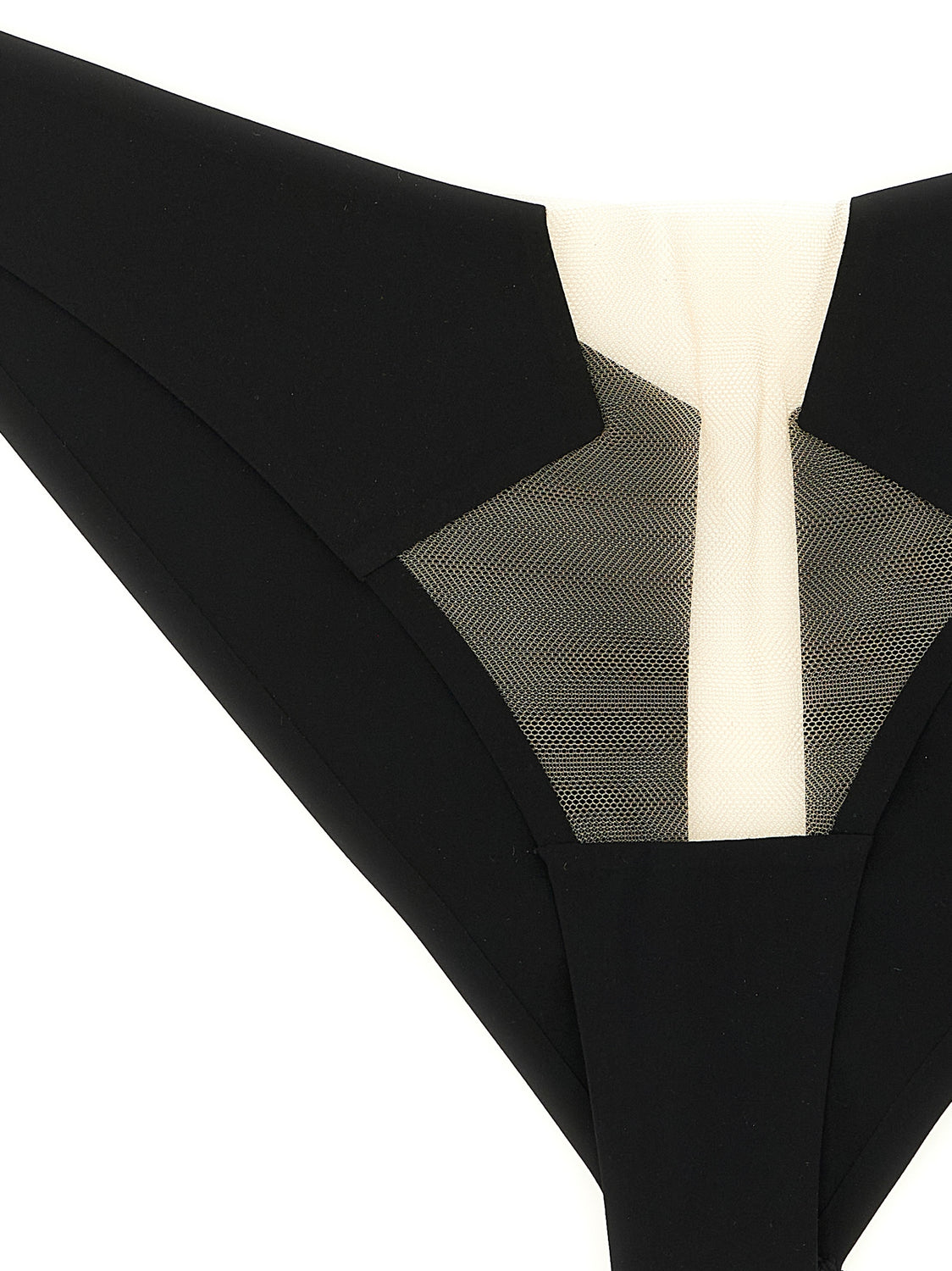 Black Nylon Briefs