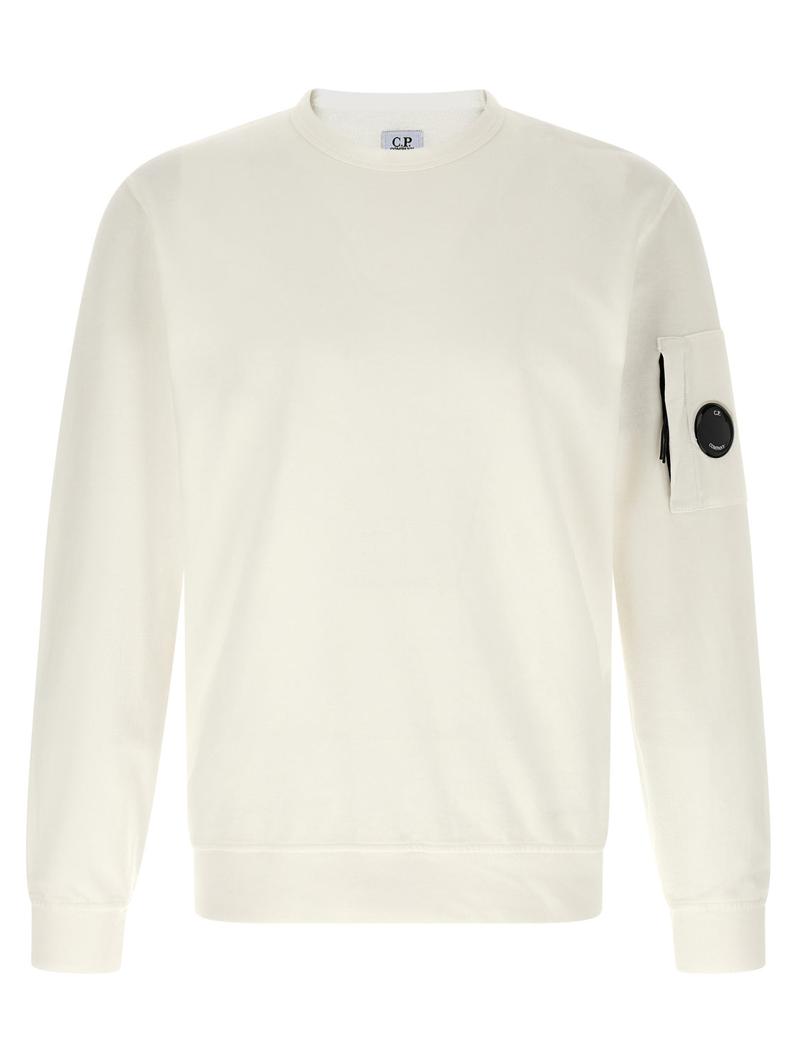 White Cotton Sweatshirt