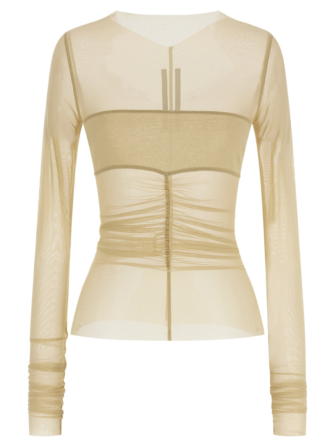 Beige Nylon Shirt
